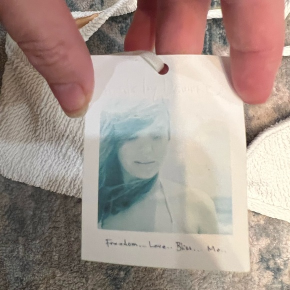 Black and White Ruffle Bikini Set - Picture 3 of 4